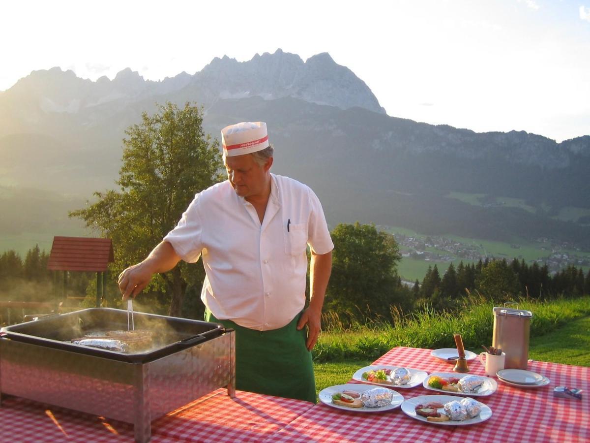 Alpengasthof Hirschberg Sankt Johann in Tirol Dış mekan fotoğraf