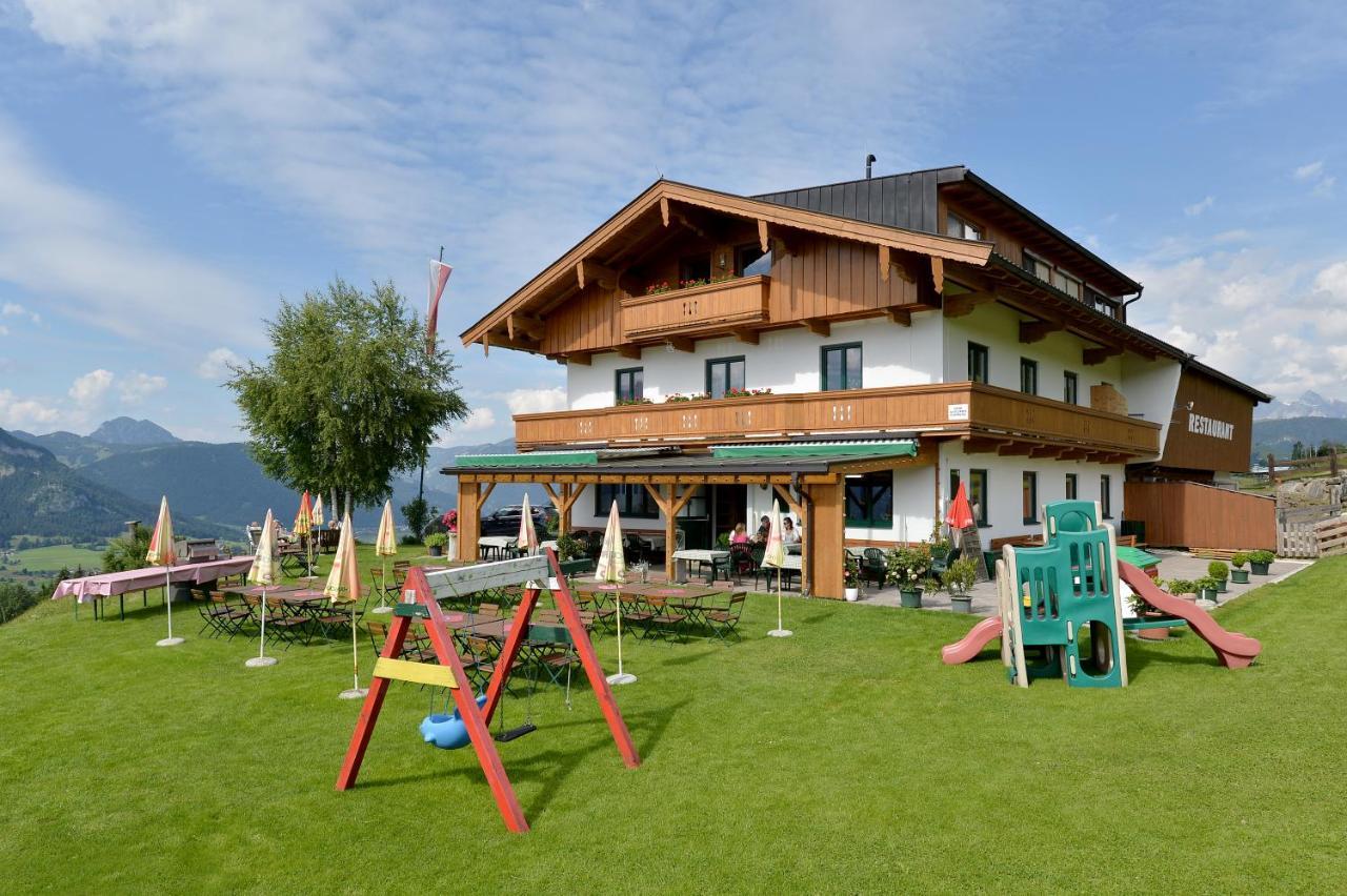 Alpengasthof Hirschberg Sankt Johann in Tirol Dış mekan fotoğraf