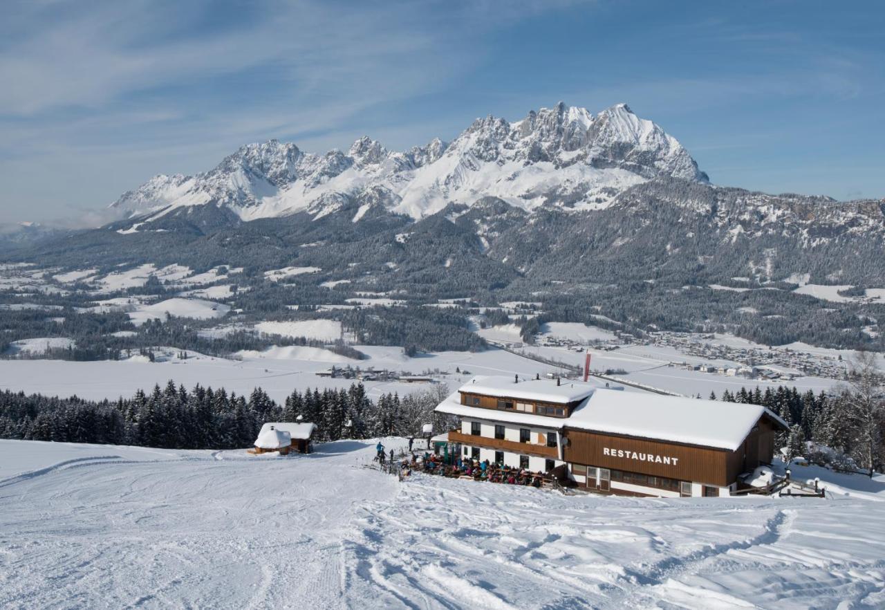 Alpengasthof Hirschberg Sankt Johann in Tirol Dış mekan fotoğraf