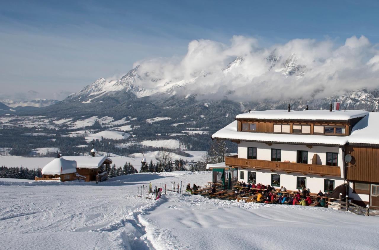 Alpengasthof Hirschberg Sankt Johann in Tirol Dış mekan fotoğraf